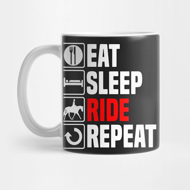 Ladies Eat Sleep Ride by HeriBJ